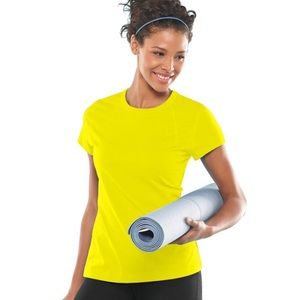 Tek Gear Yellow Fitness Top